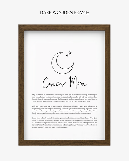 Cancer Moon Sign Print
