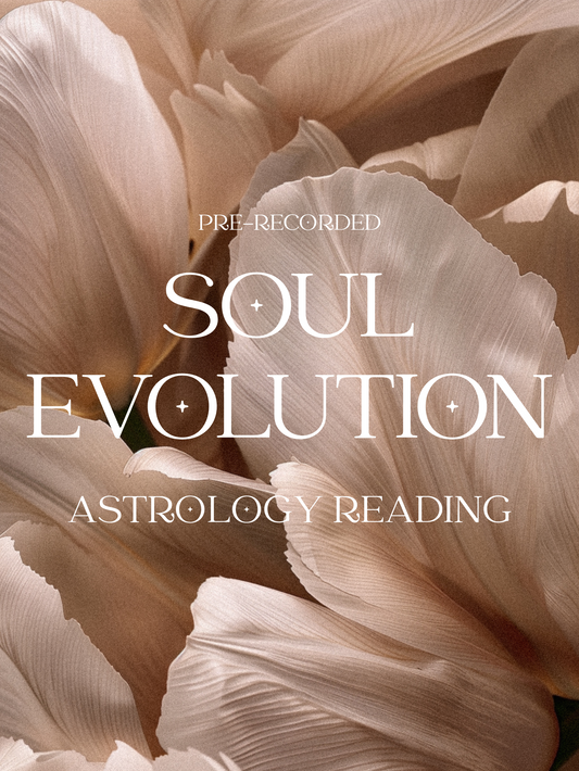 Pre-Recorded Soul Evolution Astrology Reading